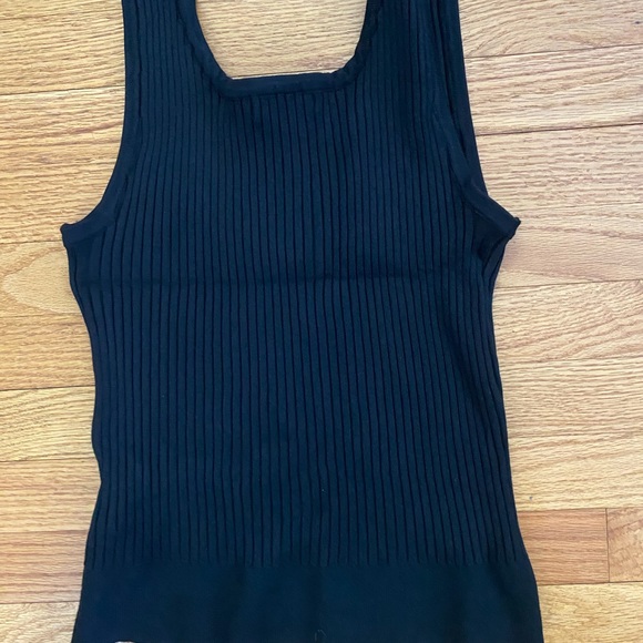 NWOT Shein two piece ribbed cropped sweater with tank, 0XL (12) - Picture 3 of 12